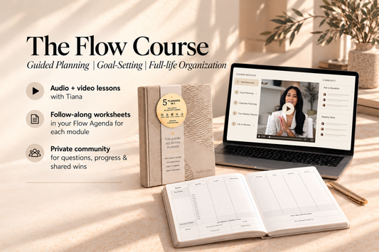 The Flow Course: HER with The Flow Agenda planner and course lessons